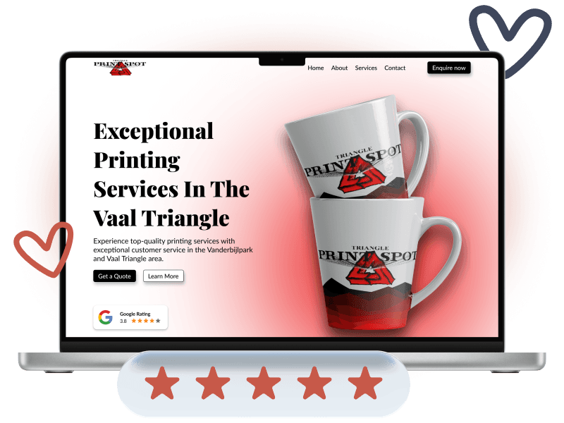 Triangle Print Spot Testimonial Image